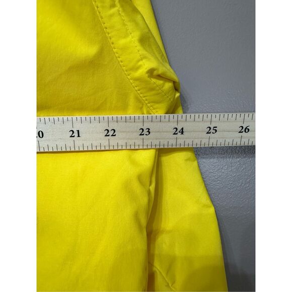 Vintage Obermeyer Yellow Adinorak Jacket Lined Windbreaker Men's Medium - Picture 8 of 11